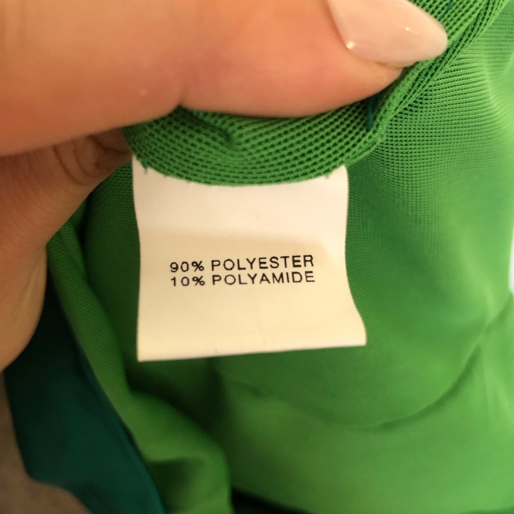 Portia & Scarlett Emerald Green Satin Cocktail Midi Dress Size 4 - Picture 8 of 10